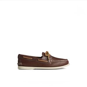 Sperry Brown Leather Boat Shoes